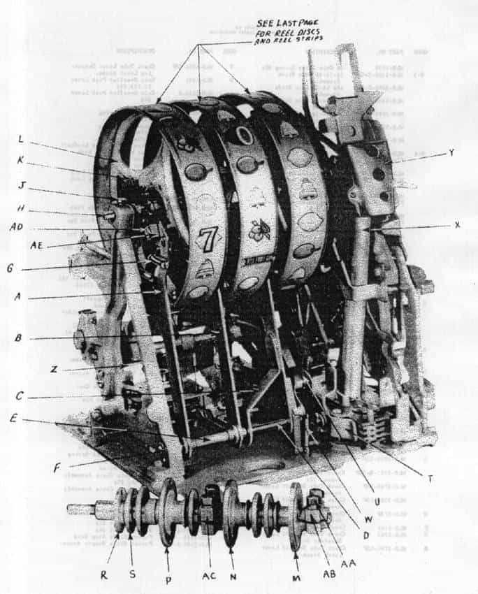 Binnenwerk MIlls Bell 1947