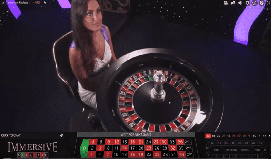 Immersive roulette