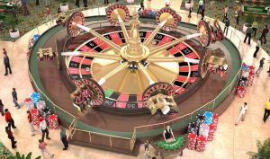 Roulette als draaimolen met echt gokelement