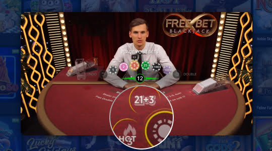 Een of meerdere side bets kiezen