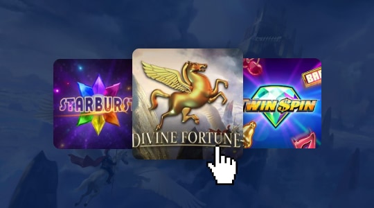 Open het Divine Fortune slot 