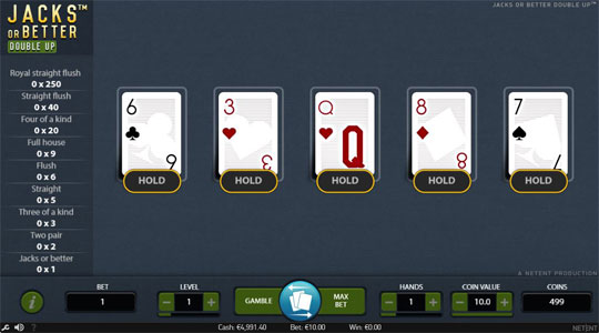 Druk op de deal knop
