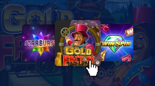 Open het Gold Factory slot