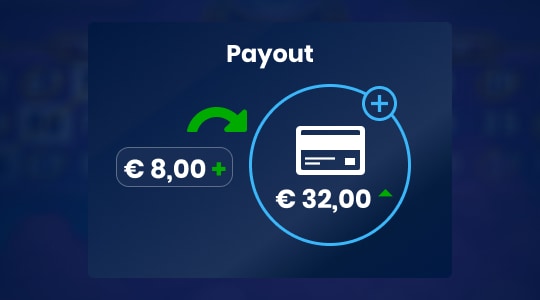 Winstbedrag opnemen