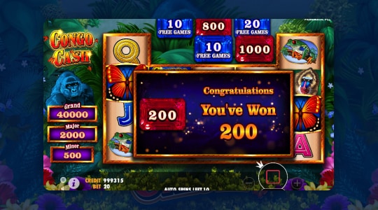 Pak de bonus of jackpot