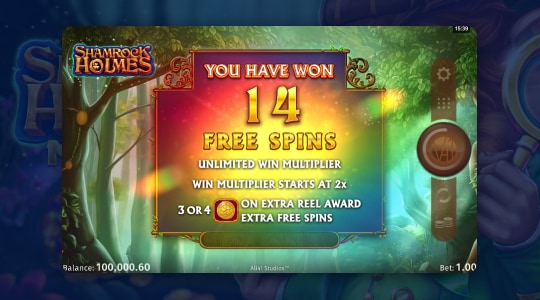 Krijg free spins