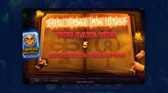 Win de free spins met gegarandeerde winst
