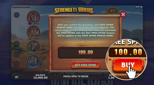 Koop free spins
