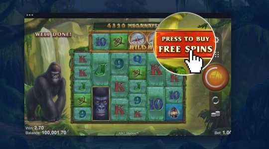Win de free spins