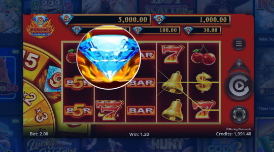 Zet de diamanten op de rollen