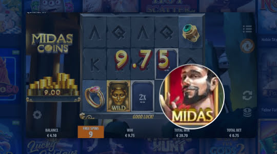 Zet Midas met z’n munten op de rollen