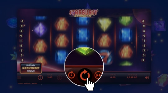 De XXXtreme spins activeren