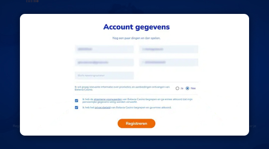Gegevens invullen