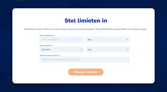 Stel limieten in