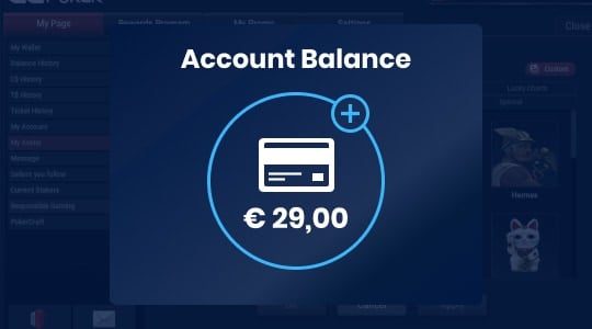 Geld storten
