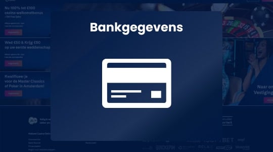 Registratie bankgegevens