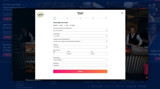 E-mailadres invullen