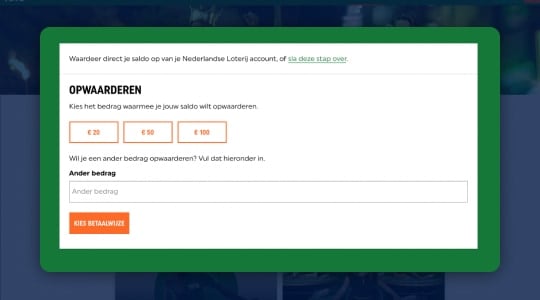 Limieten instellen