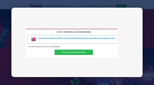 Bankrekeningnummer verifiëren met iDeal