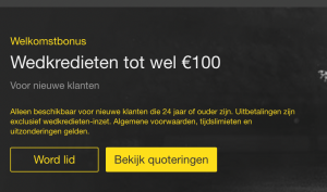 Kansspelaanbieder Bet365 past welkomstbonus aan