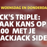 Jack’s Casino Online lanceert live blackjack promotie