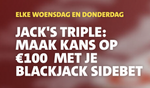 Jack’s Casino Online lanceert live blackjack promotie