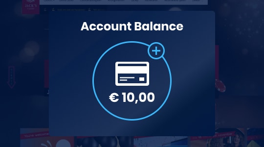 Account activeren met storting