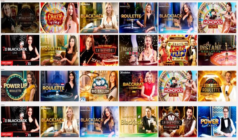 711 Casino opent exclusief live casino met Evolution