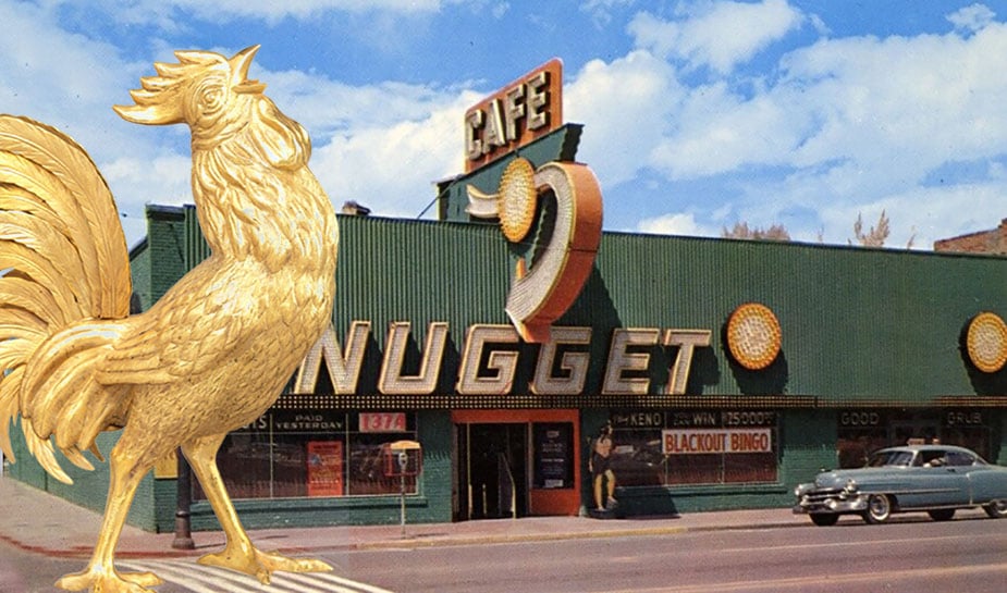 Nugget van Richard Graves en zijn gouden haan