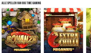 BetCity.nl voegt de kansspelen van Big Time Gaming toe