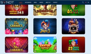 777 Casino voegt de spellen van Synot Games toe