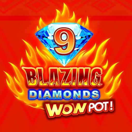 9 Blazing Diamonds Wowpot