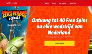 Jack’s Casino geeft free spins weg na de wedstrijden van Oranje