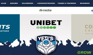 Unibet gepresenteerd als nieuwe sponsor van Yeti’s Breda