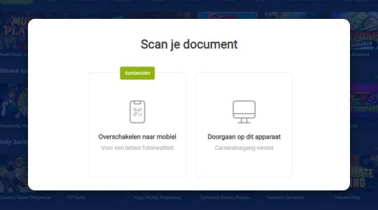 Documenten scannen