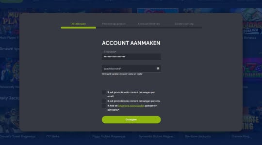 Registeren 
