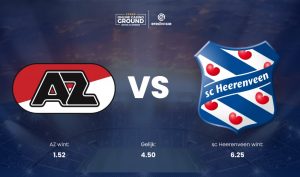 AZ ontvangt sc Heerenveen in het AFAS Stadion