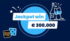 Prijs van 300.000 euro gewonnen bij het Fair Play Casino Online