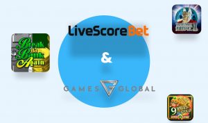 Spellen van Games Global beschikbaar bij LiveScore Bet