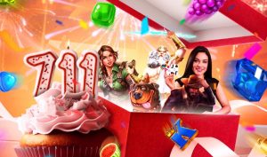 711 Casino viert verjaardag met een 711,00 euro stortingsbonus