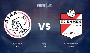 Ajax krijgt FC Emmen op bezoek in de Johan Cruijff Arena
