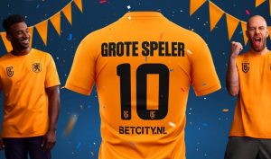 BetCity.nl geeft ‘Grote Speler’ shirts weg voor Koningsdag