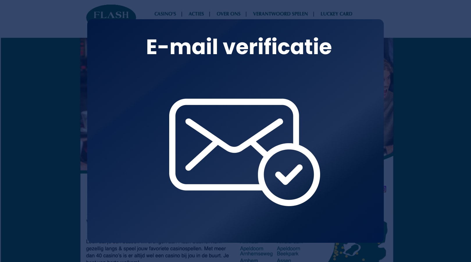 Verificatie van het e-mailadres 