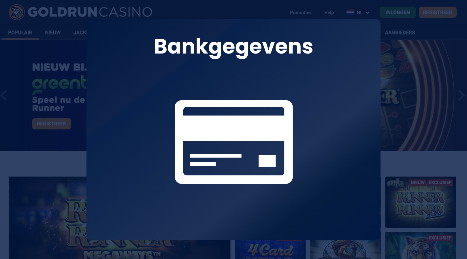 Rekeningnummer bevestigen