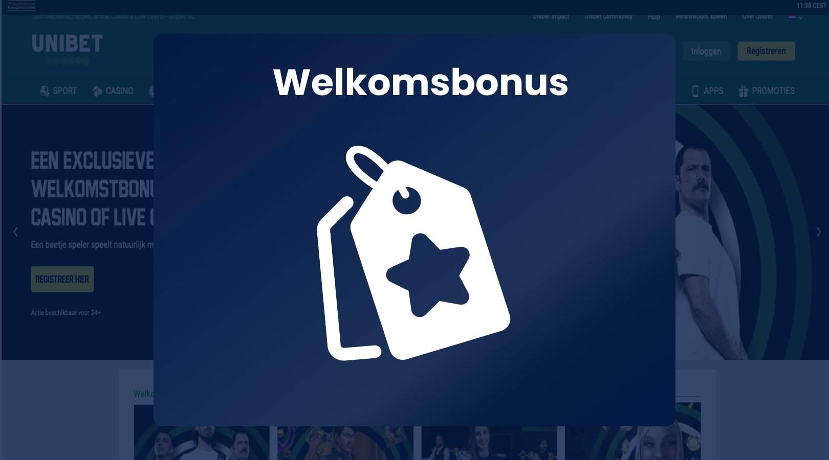Kies een welkomstbonus 