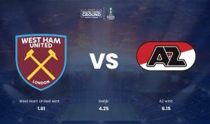 AZ moet de schade beperken bij West Ham United