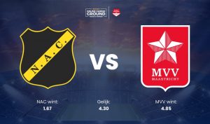 NAC Breda treft MVV Maastricht in de play-offs