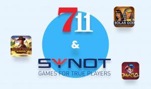 711 Casino pakt door en bevestigd samenwerking met Synot Games