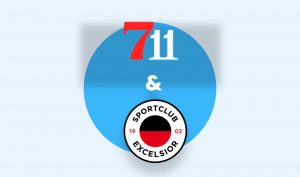 Excelsior Rotterdam verwelkomt 711 als subsponsor voor de komende twee jaar