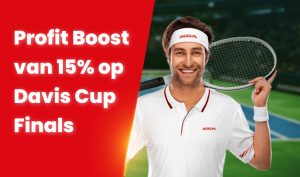 Profit Boost van 15% op Davis Cup Finals bij Jacks.nl
